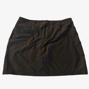 Eddie Bauer Women's Skort Black Size 12 Outdoor Activewear pockets